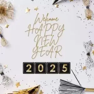 Welcome Happy New Year 2025