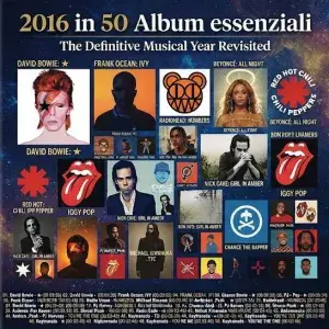 2016 in 50 Album essenziali